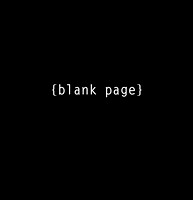 blank page